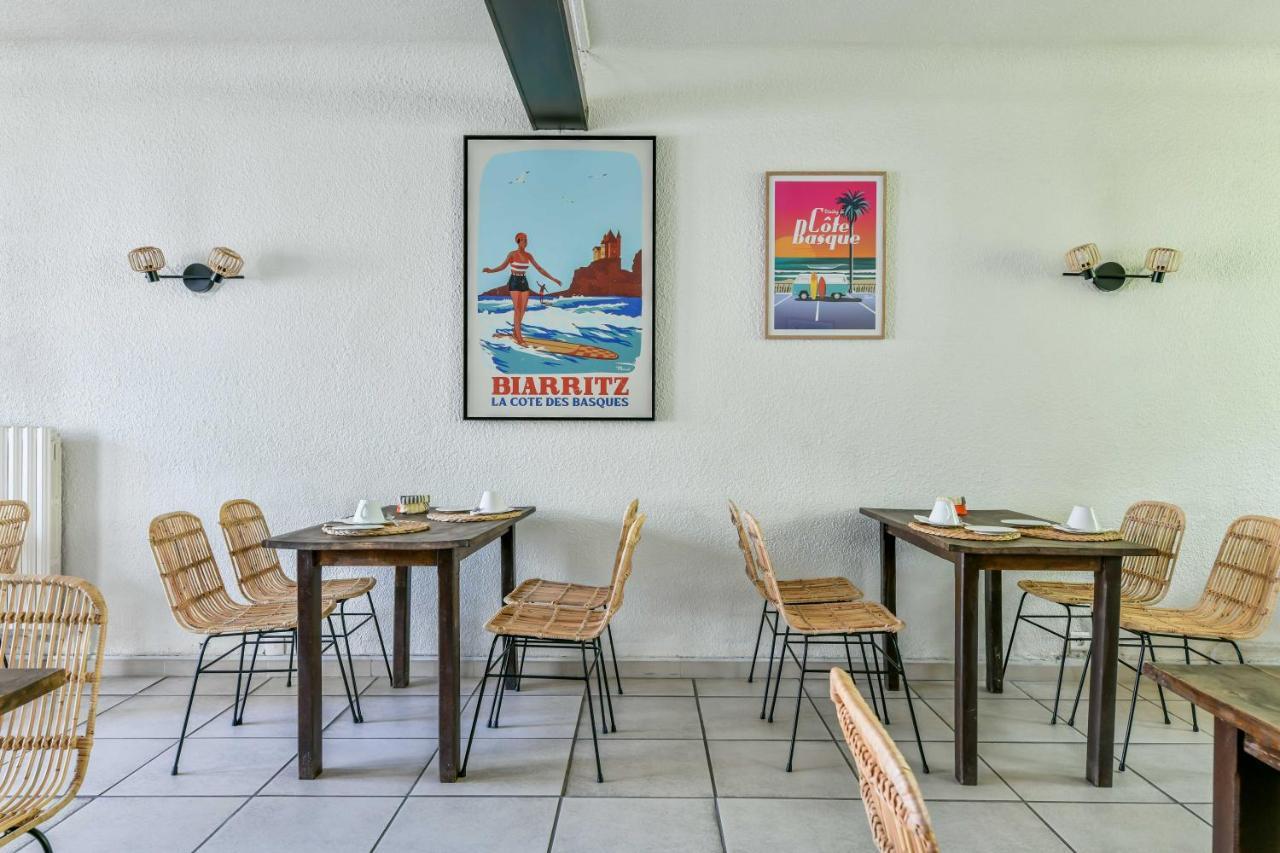 Hotel Val Flores Logis Биарриц Экстерьер фото